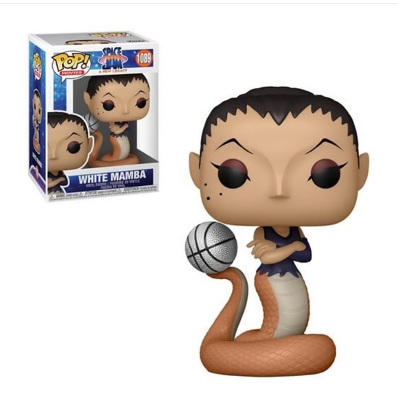 Funko Pop! Vinyl: Space Jam - White Mamba #1089 NEW IN BOX - Picture 1 of 7